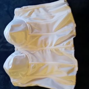 Corset strapless bra